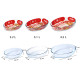 Pyrex Oval Glass Baking Dish Set 3 Pcs